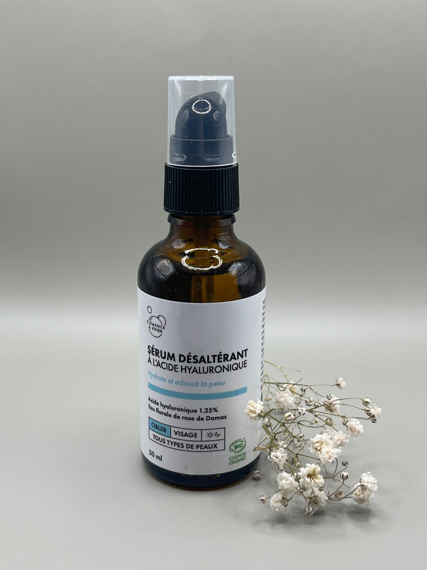 Sérum Désaltérant à l'Acide Hyaluronique - Flora & Sens
