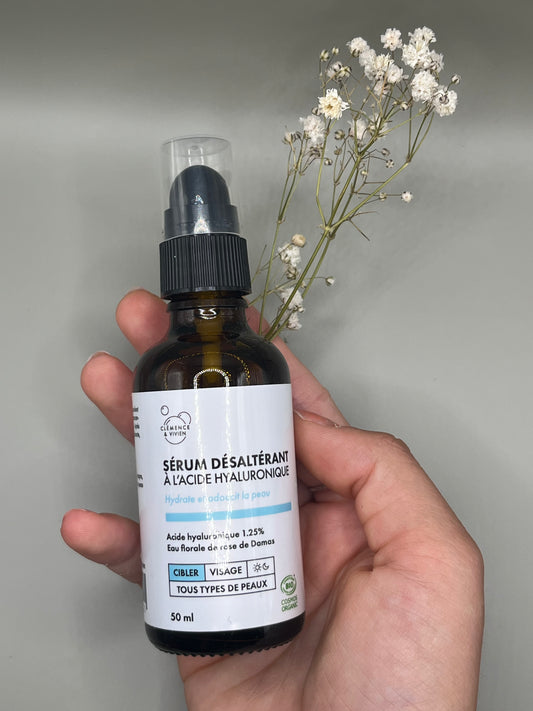 Sérum Désaltérant à l'Acide Hyaluronique - Flora & Sens