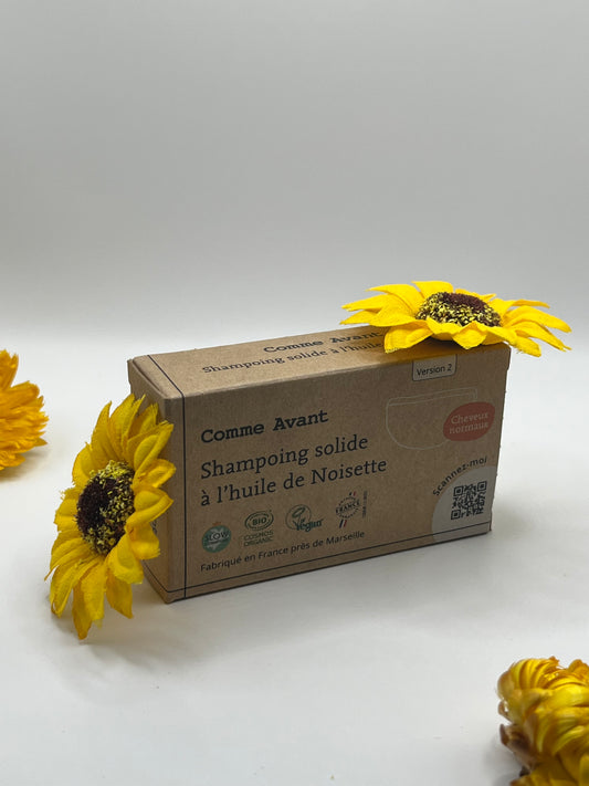Shampoing Solide à l'Huile de Noisette - Flora & Sens