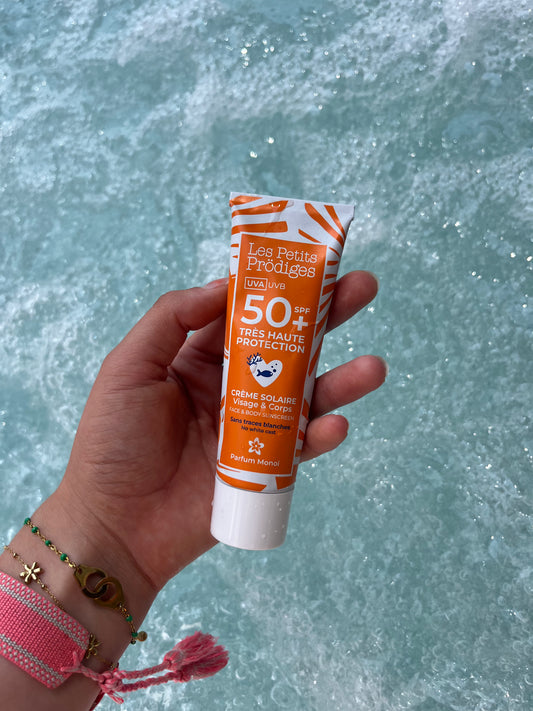 Crème Solaire SPF 50+ - Flora & Sens