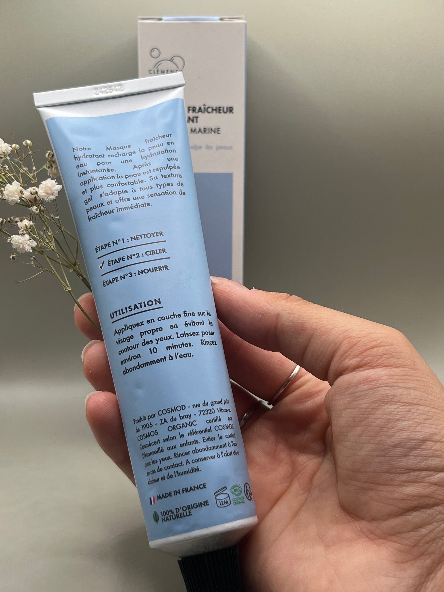 Masque Fraicheur Hydratant - Flora & Sens