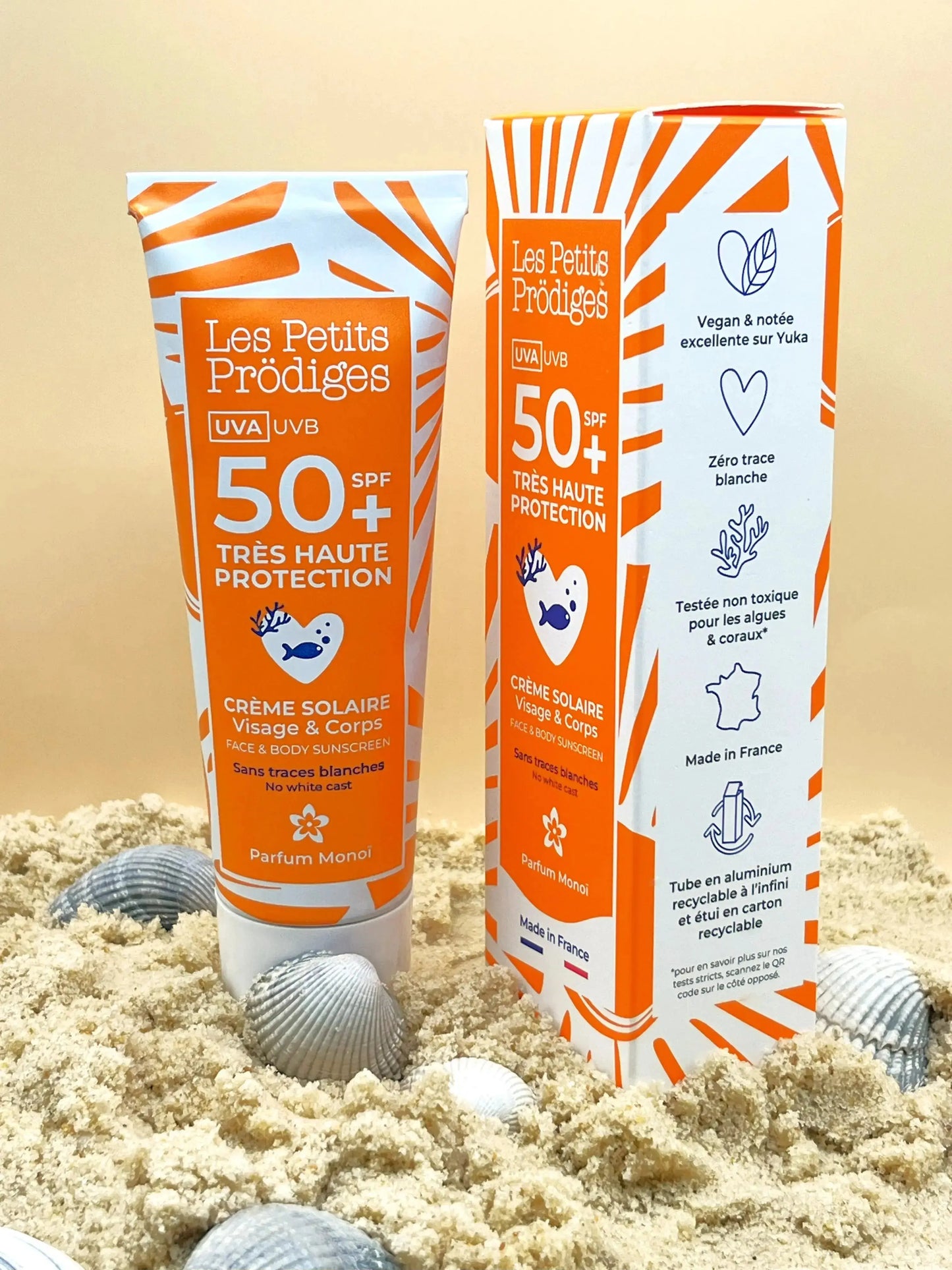 Crème Solaire SPF 50+ - Flora & Sens