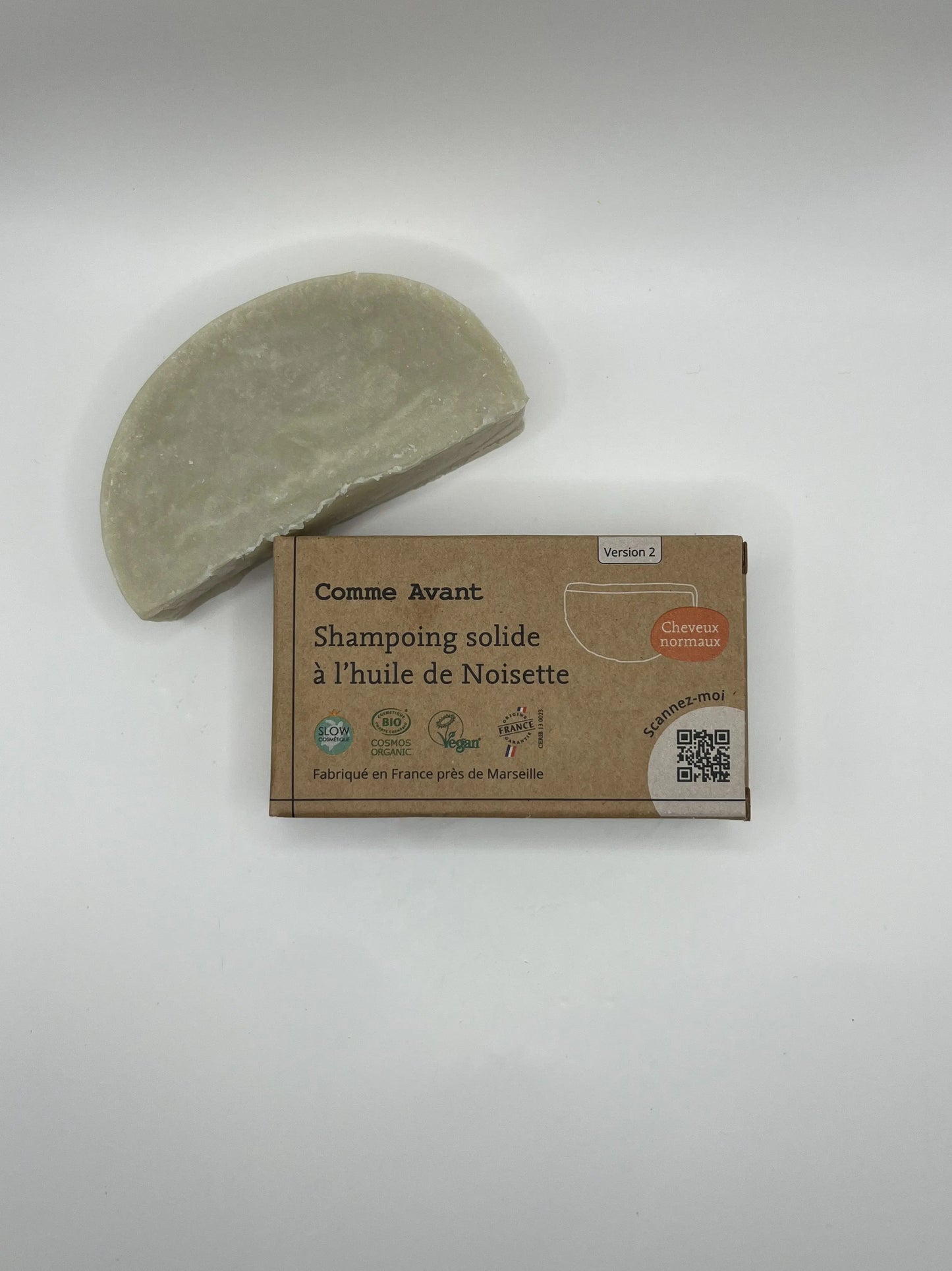 Shampoing Solide à l'Huile de Noisette - Flora & Sens